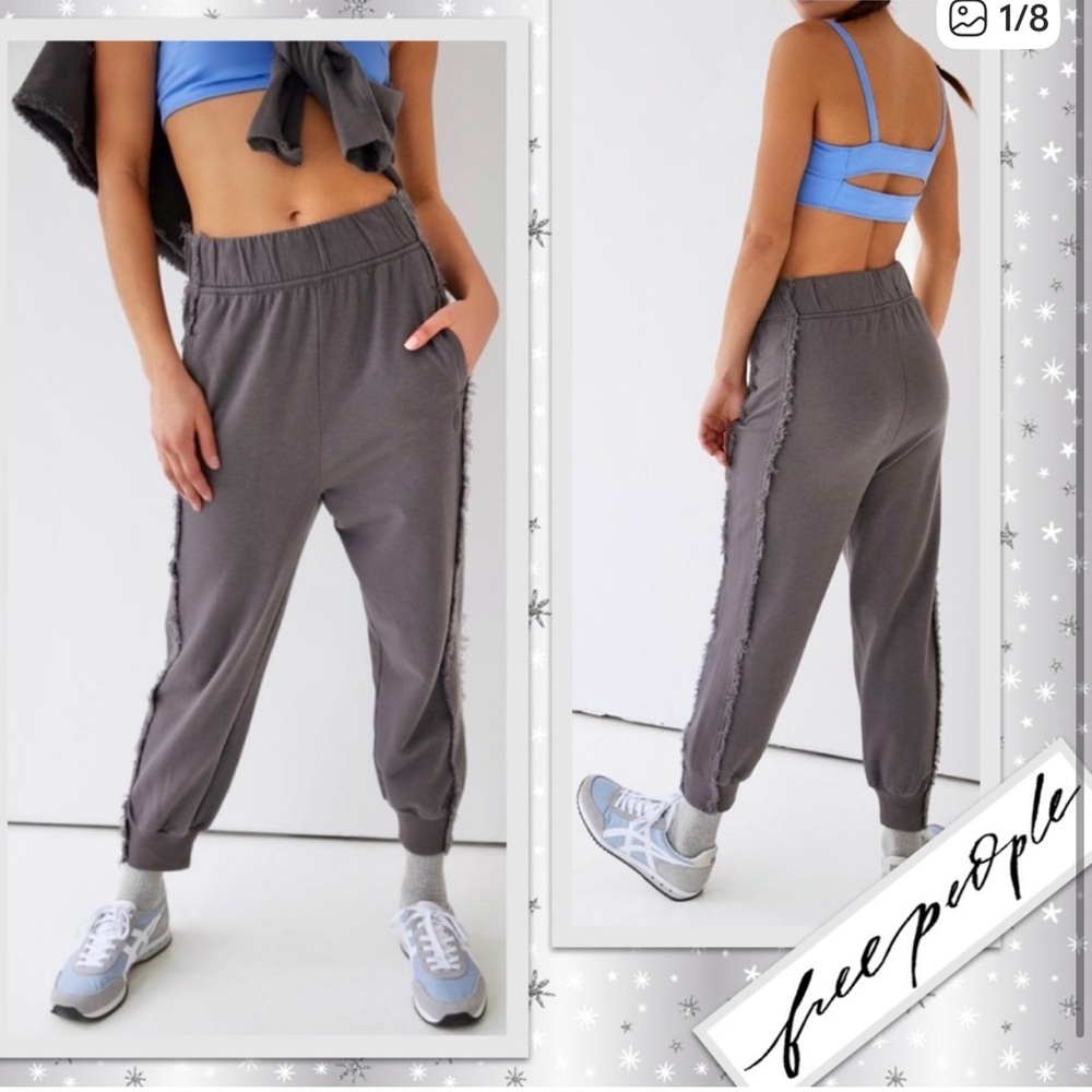 Free People Movement women’s size Large Gray Jogger Pants